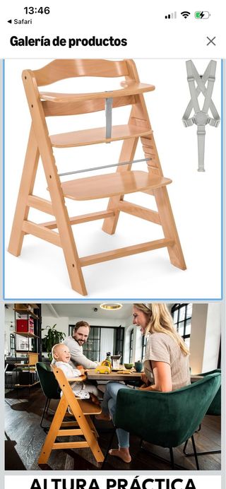 Silla bebé/niño varias alturas