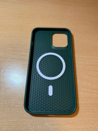 Cover Magsafe iPhone 12 Pro Max Verde Scuro