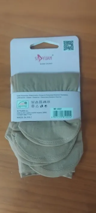 2 Pares Mini-medias Tobilleras 20D SIYUAN