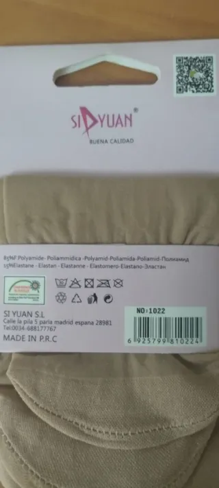 2 Pares Mini-medias Tobilleras 20D SIYUAN