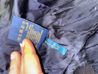 Caban vintage Ralph Lauren blu taglia XL