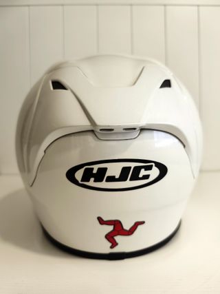 Casco moto HJC FG-ST Fibra Blanco Talla L