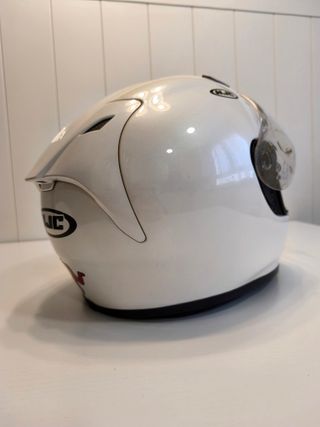 Casco moto HJC FG-ST Fibra Blanco Talla L