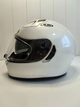 Casco moto HJC FG-ST Fibra Blanco Talla L
