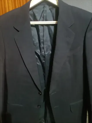 Americana Zegna Talla 48 Negra