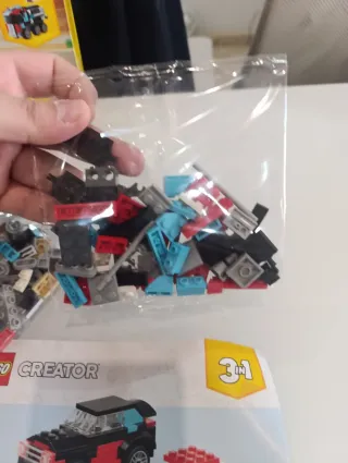 LEGO Creator 31146 Camión y Helicóptero 3 en 1