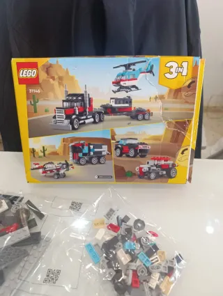 LEGO Creator 31146 Camión y Helicóptero 3 en 1