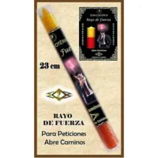 Vela de Oración Rayo de Fuerza