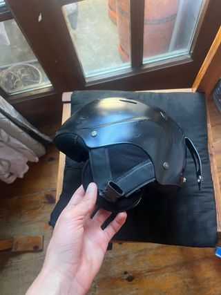 Casco de esquí Boeri negro
