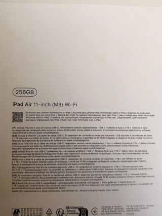 iPad Pro 11 M3 256GB Plata