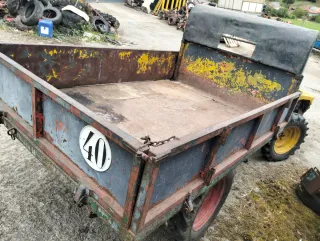 Caja de remolque Pasquali hierro