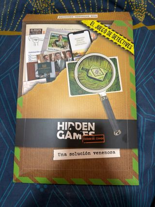 Juego de mesa Hidden Games: Escena del Crimen