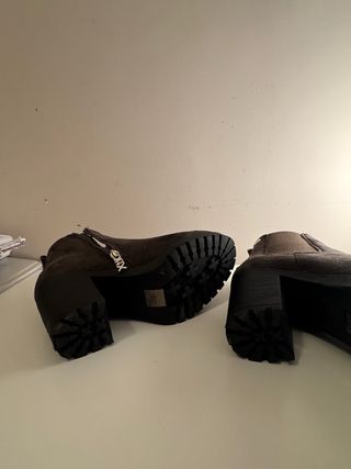 Botines XTI marrones tacón plataforma