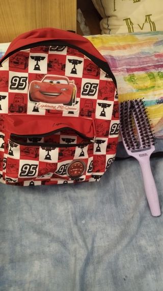 Mochila Escolar Cars Rayo McQueen