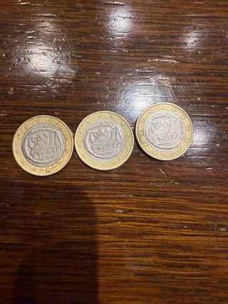 Monedas 1€ Búho Edición 1999 (3 unidades)