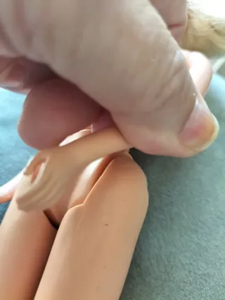 Barbie vintage con vestito verde