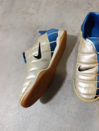 Nike Total 90 Futbol Sala Azul/Dorado