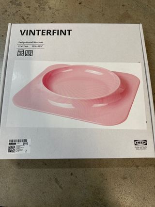 Plato Vinterfint IKEA Rosa Diseño Gustaf Westman