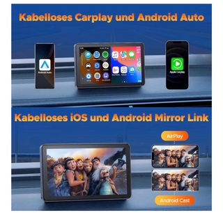 Pantalla Inteligente CarPlay/Android Auto