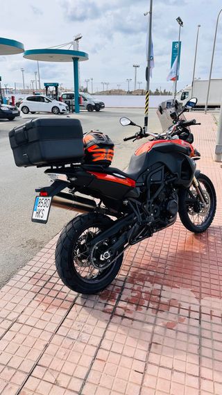 BMW F800GS Adventure Moto Naranja/Negra