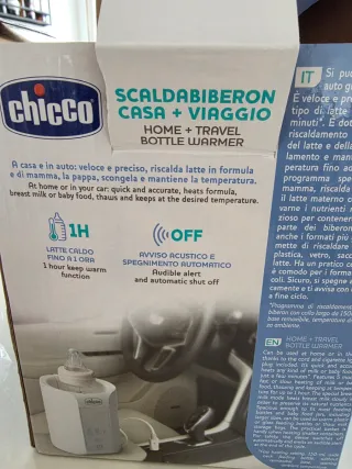 Scaldabiberon Chicco Casa + Viaggio
