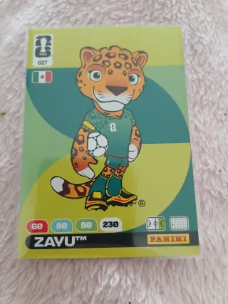 Cromo Panini Mundial 2026 ZAYU