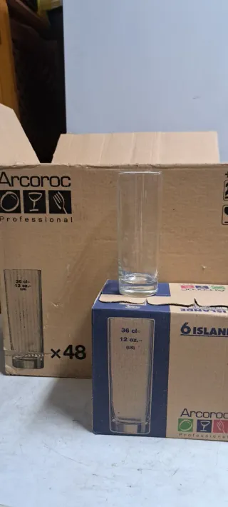 Vasos Arcoroc Tubo 36 cl (48 uds)