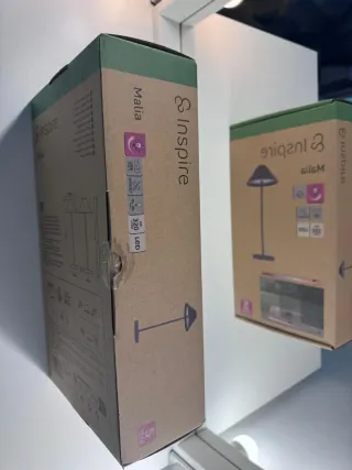 Lámpara de mesa LED Inspire Malia