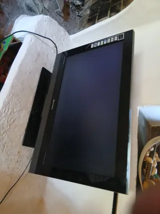 Televisor Schneider.  Gris, Negro y Blanco