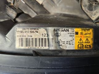 Faro Xenon Nissan Qashqai+2