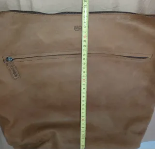 Bolso Saccoo Holland Piel Beige, diseño jpbosboom)