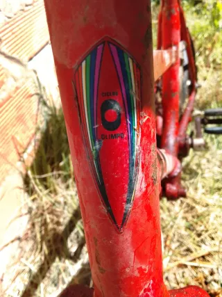Bicicleta Ciclos Olimpo Peliser BOH Roja