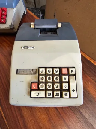 Calculadora Walther Vintage Oficina