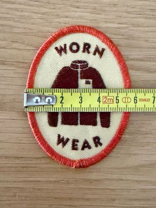 Patch Originale Patagonia "Worn Wear" - rara