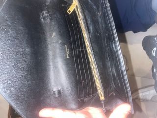 Bolso YSL Negro con Cadena Dorada