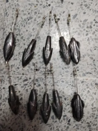 Lote plomos pesca