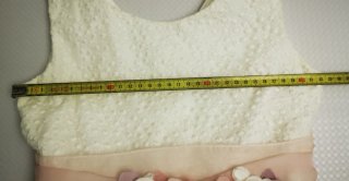 Vestido Tizzas Comunión Corte Inglés Beige