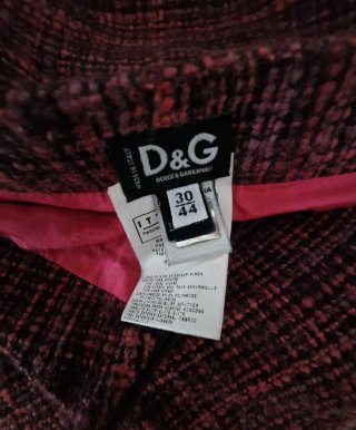 Falda D&G Lana Virgen Volantes
