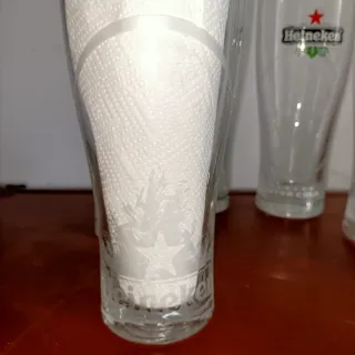 Set 6 Bicchieri Birra Heineken Originali