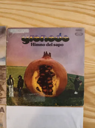 LOTE 4 SINGLES GRANADA PROG ROCK ACÚSTICO ROCK