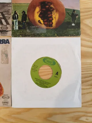 LOTE 4 SINGLES GRANADA PROG ROCK ACÚSTICO ROCK