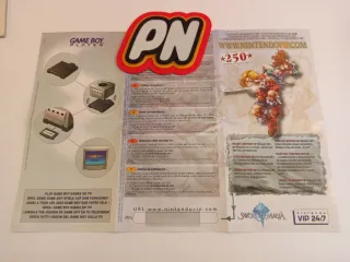 SWORD OF MANÁ GBA GAMEBOY ADVANCE