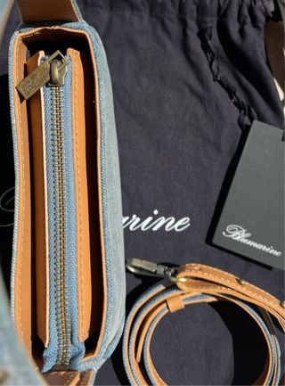Borsetta Blumarine Denim con Strass