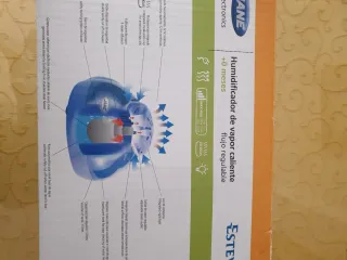 Humidificador vapor caliente Jane Nasalmer