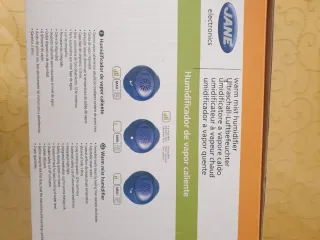 Humidificador vapor caliente Jane Nasalmer