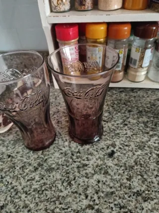 2 Vasos Coca-Cola Morado