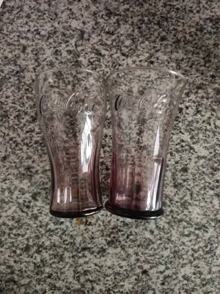 2 Vasos Coca-Cola Morado