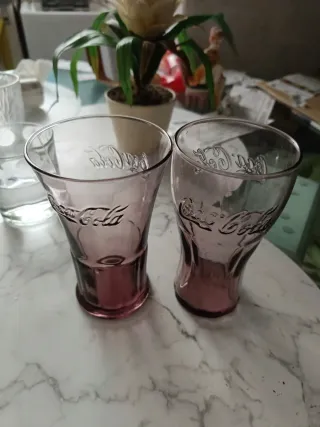 2 Vasos Coca-Cola Morado