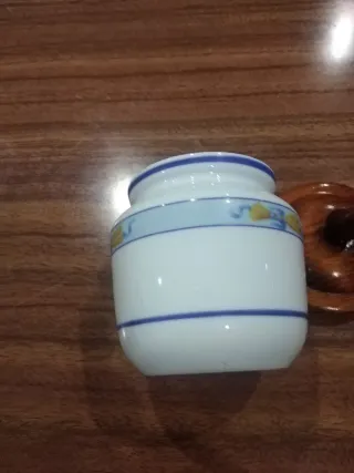 Pote de Cerâmica Noz Moscada