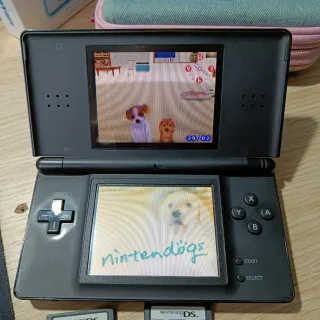 Nintendo DS Lite Nera con giochi